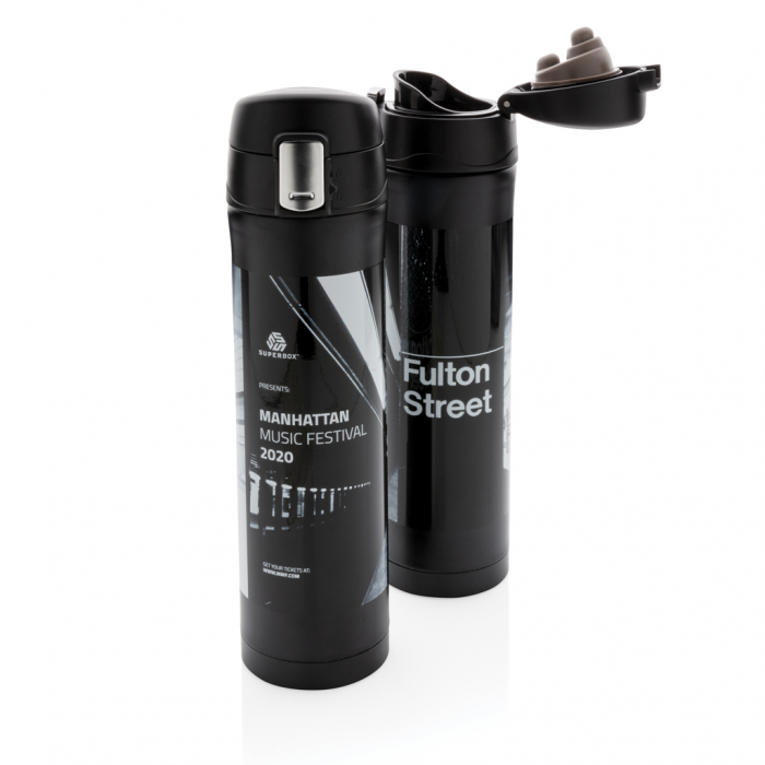 Sticla termos inox reciclat RCS Easy Lock 450 ml [6]