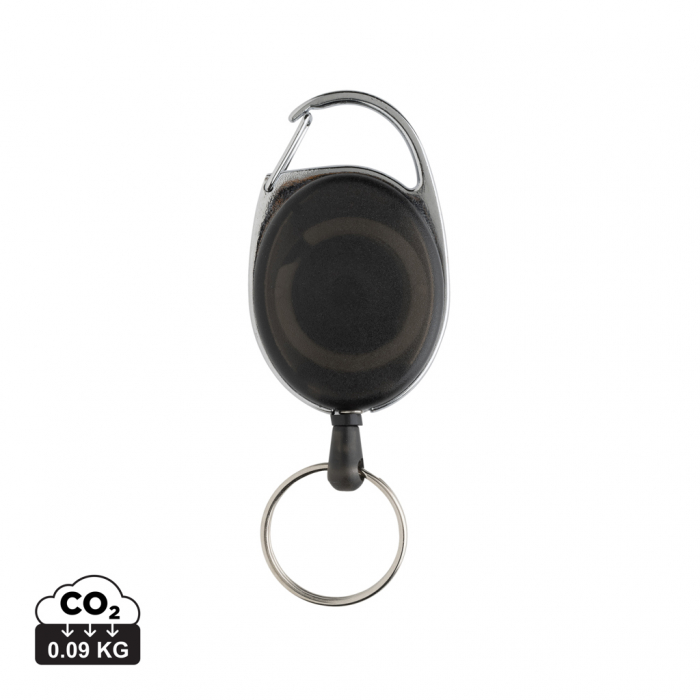 Breloc roller clip din ABS reciclat RCS cu cordon 60 cm si carabiniera [1]