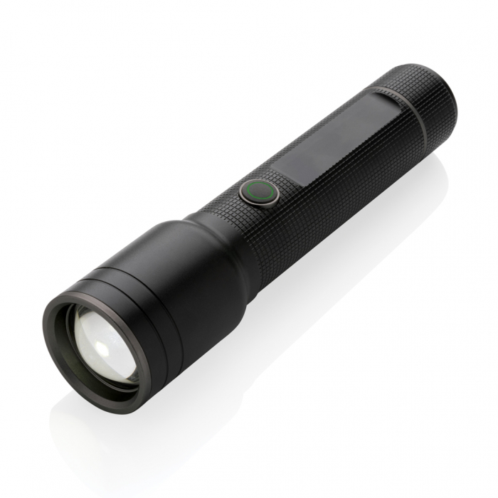Lanterna heavy duty aluminiu reciclat RCS – 1500 lumeni, raza 800 m, USB-C, powerbank [4]