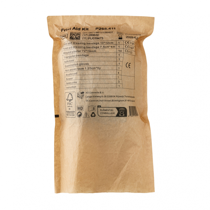 Trusa de prim ajutor RCS, husa din nubuck PU reciclat, impermeabila [14]