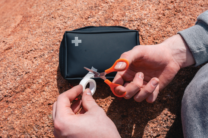 Trusa de prim ajutor RCS, husa din nubuck PU reciclat, impermeabila [13]