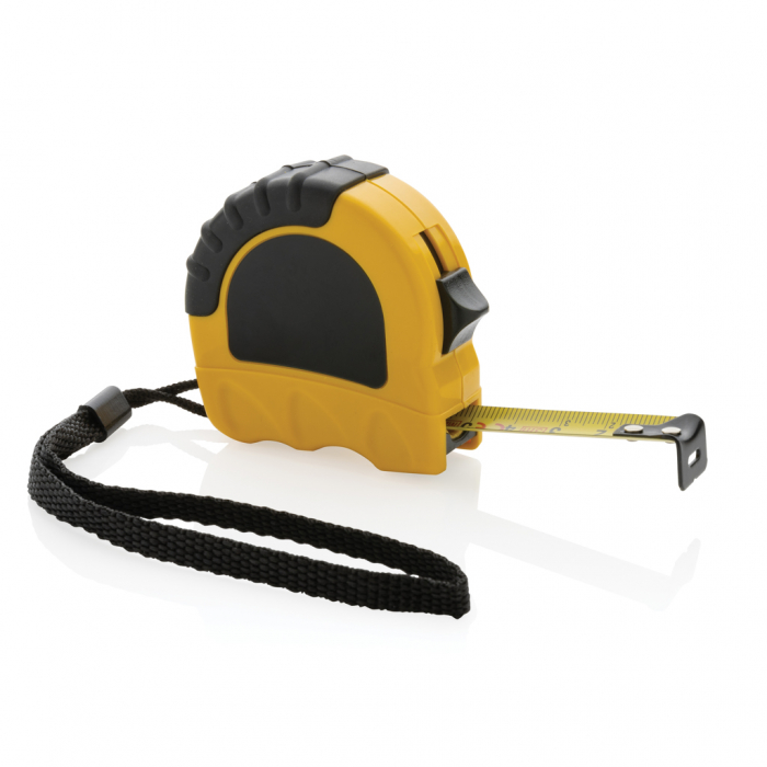 Ruleta RCS 3m/16mm – ABS reciclat, grip cauciuc TPR, banda galbena cm [2]