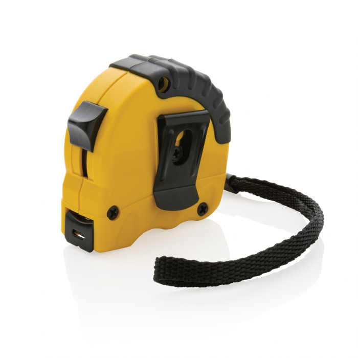 Ruleta RCS 3m/16mm – ABS reciclat, grip cauciuc TPR, banda galbena cm [3]