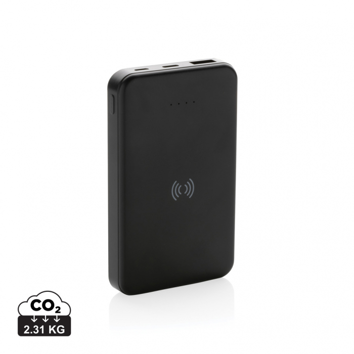 Powerbank 5.000 mAh RCS, incarcare wireless 5W, ABS reciclat [1]