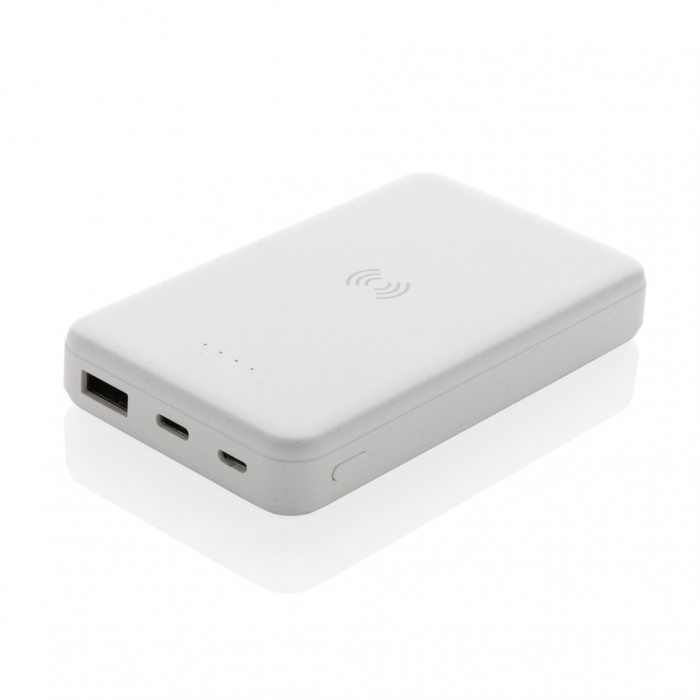 Powerbank 5.000 mAh RCS, incarcare wireless 5W, ABS reciclat [4]
