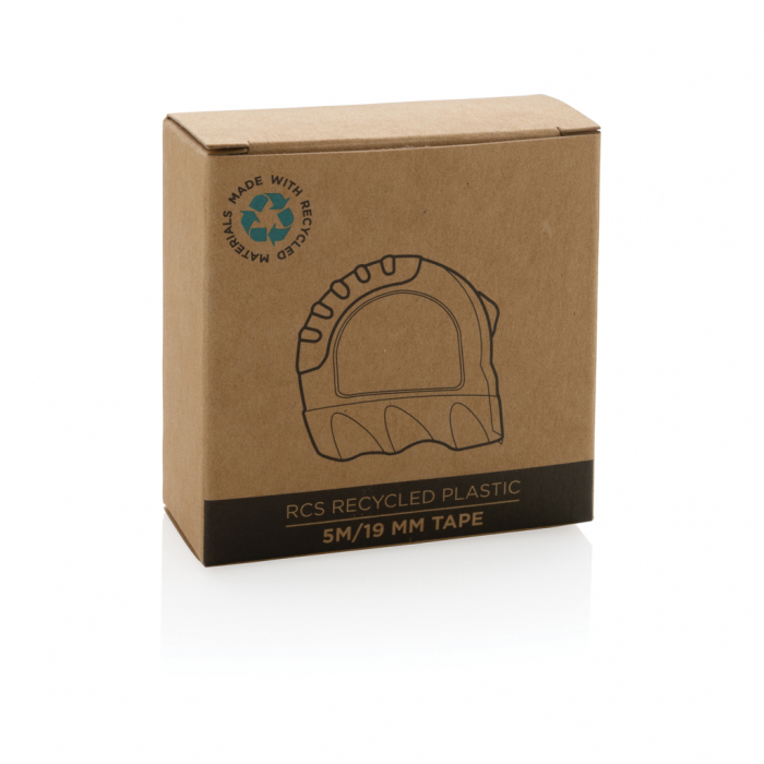 Ruleta RCS 5m/19mm – ABS reciclat, grip TPR, banda galbena cm [10]