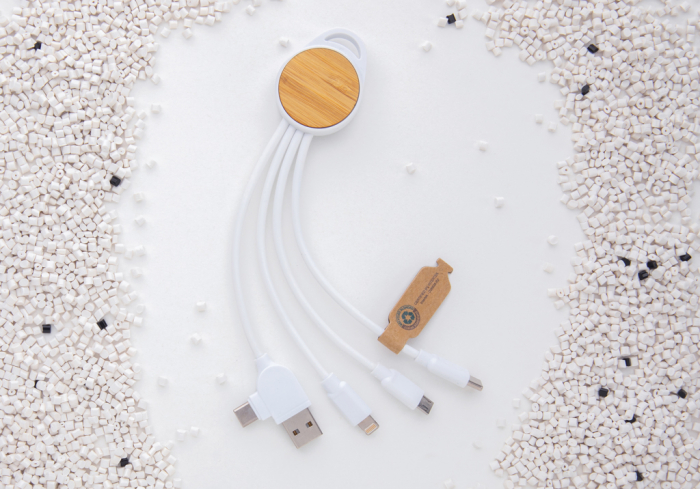 Cablu Ontario 6-in-1 rotund RCS reciclat – 20 cm eco [9]