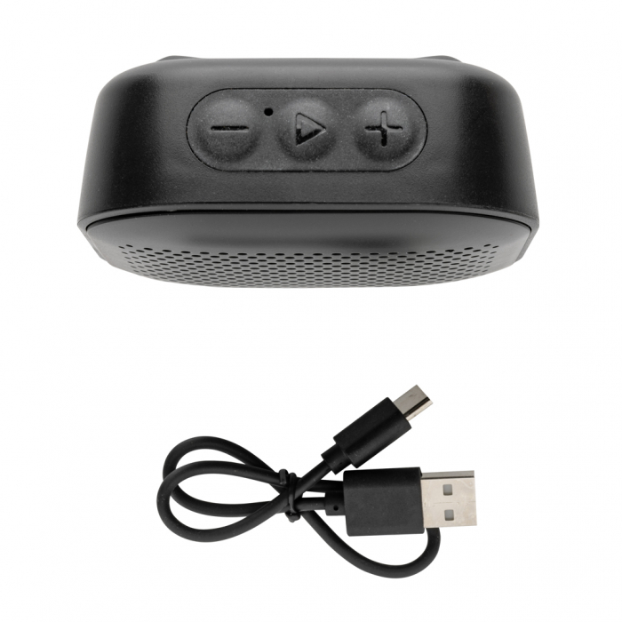 Boxa portabila wireless RCS Soundbox din plastic reciclat, 3W, BT 5.3, rezistenta la apa IPX4 [4]