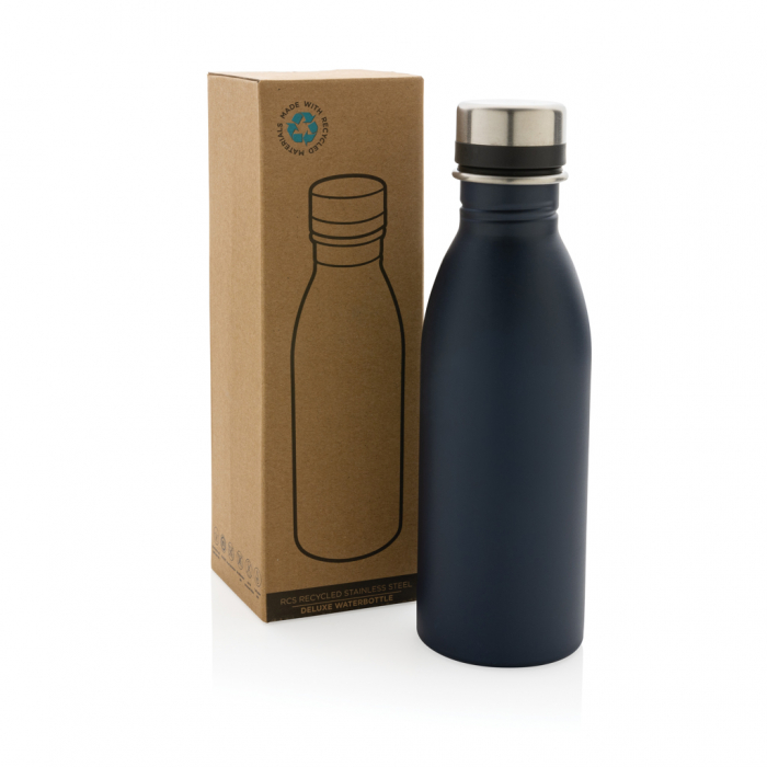 Sticla de apa deluxe inox reciclat RCS 500 ml antiscurgere [6]