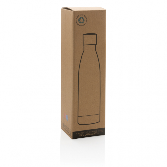 Sticla termos inox reciclat RCS Solid 500 ml antiscurgere [11]