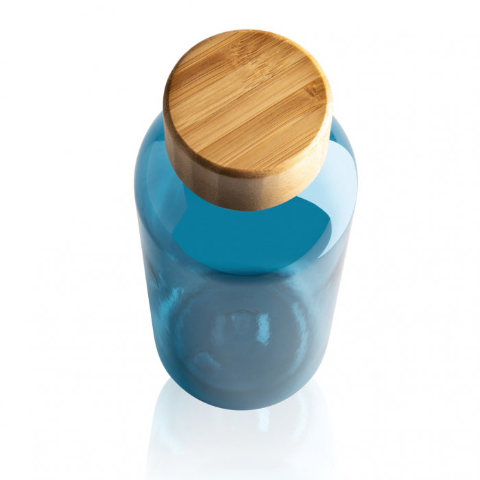 Sticla RPET reciclat RCS 660 ml cu capac bambus FSC [4]