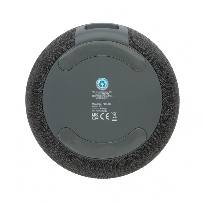 Boxa portabila wireless RCS din ABS/PET reciclat si bambus FSC®, 5W, BT 5.2 [6]