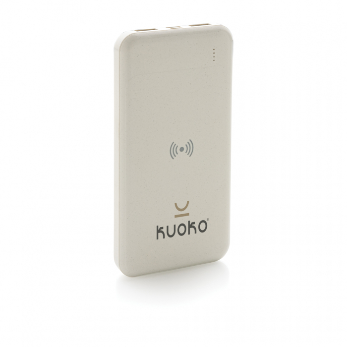 Powerbank wireless 8.000 mAh RCS, incarcare 5W, din plastic reciclat [7]