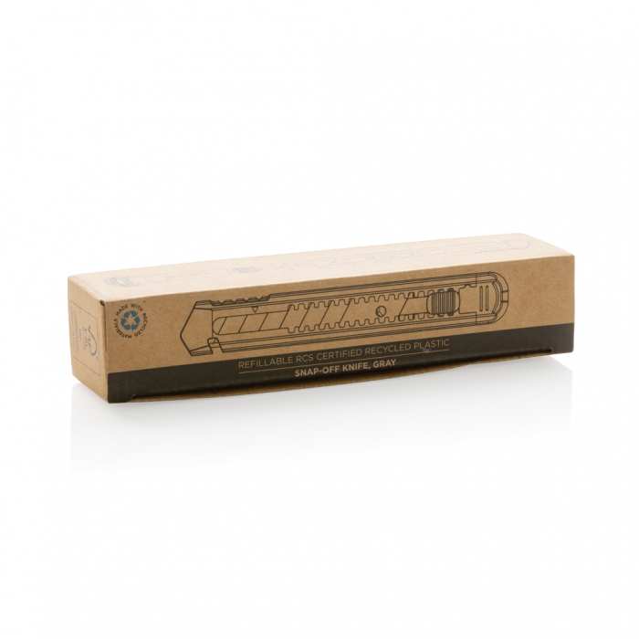 Cutter snap-off reincarcabil din ABS reciclat RCS cu lama SK4 – eco si rezistent [10]