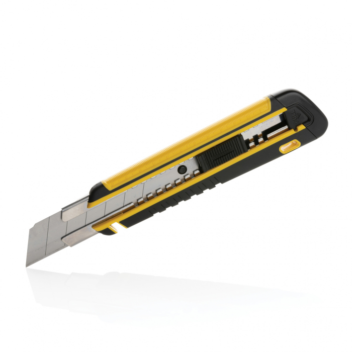 Cutter snap-off heavy duty reincarcabil din ABS reciclat RCS cu grip moale [2]