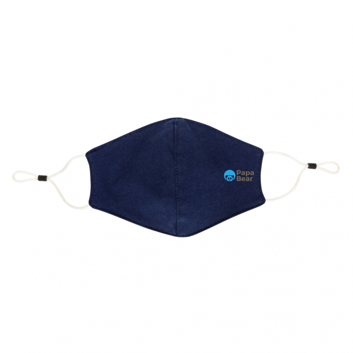 Masca faciala din bumbac reutilizabila, 2 straturi, lavabila la 60°C [7]