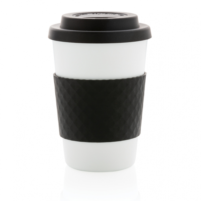 Cana cafea reutilizabila 270 ml cu capac silicon [3]