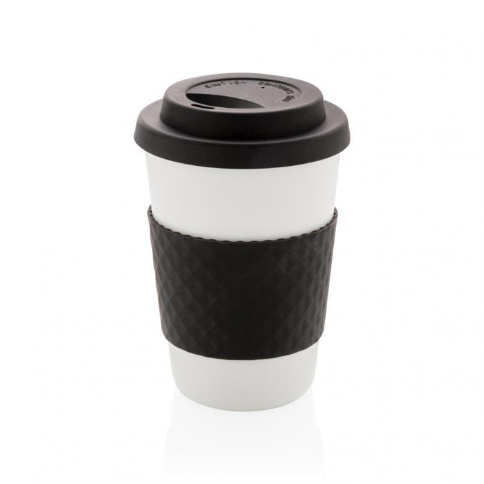 Cana cafea reutilizabila 270 ml cu capac silicon [2]