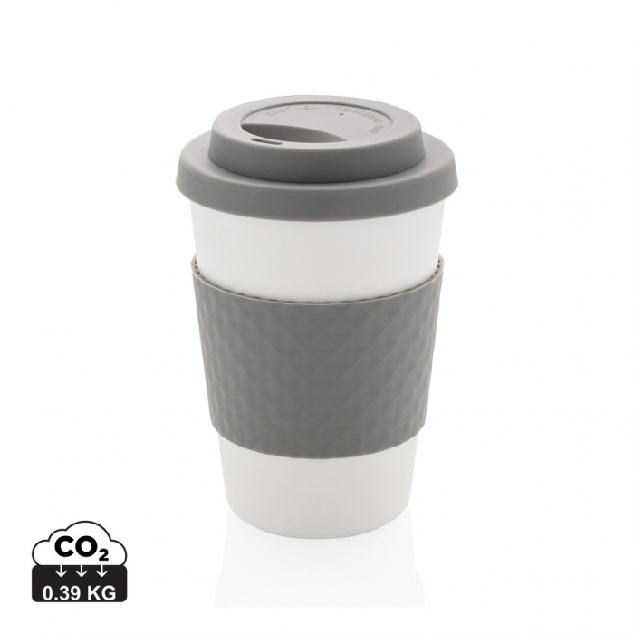 Cana cafea reutilizabila 270 ml cu capac silicon [1]