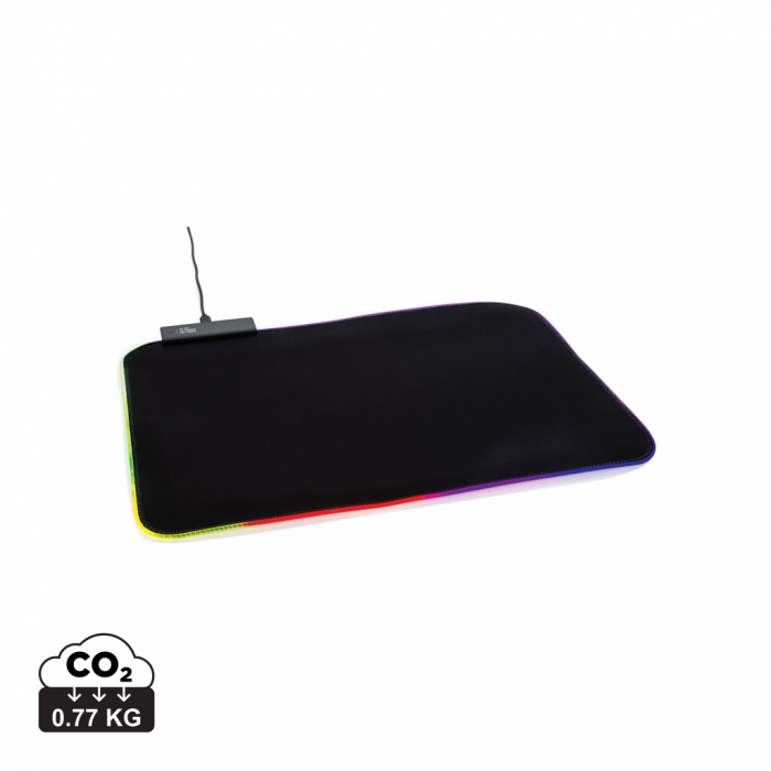 Mousepad gaming RGB, control tactil, 15 moduri de lumina [1]