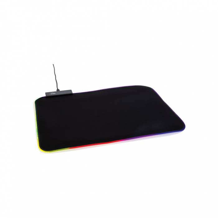 Mousepad gaming RGB, control tactil, 15 moduri de lumina [2]