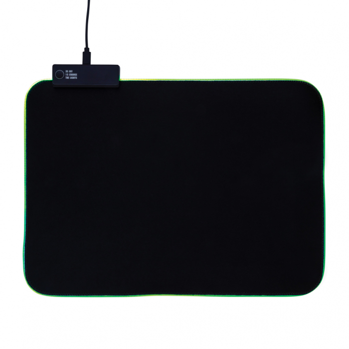 Mousepad gaming RGB, control tactil, 15 moduri de lumina [9]