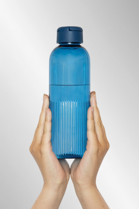 Sticla Ripple RPET reciclat 750 ml cu maner si design ondulat [11]