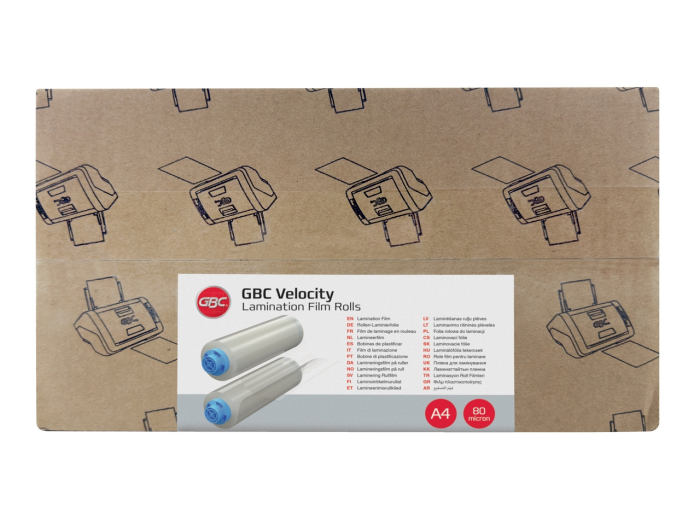 Rola film laminare GBC Velocity A4 80 microni 38.2 m [7]