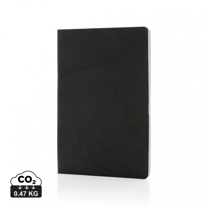 Agenda A5 Salton din hartie reciclata GRS – notebook eco 192 pagini dictando [1]