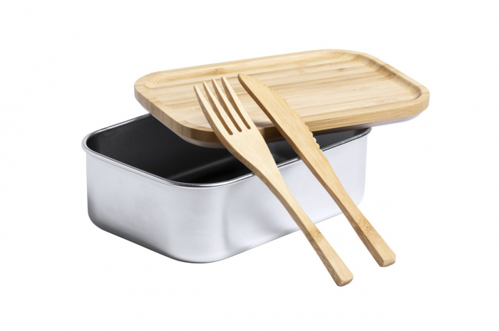 Sariul - Caserola din aluminiu si bambus natural [3]