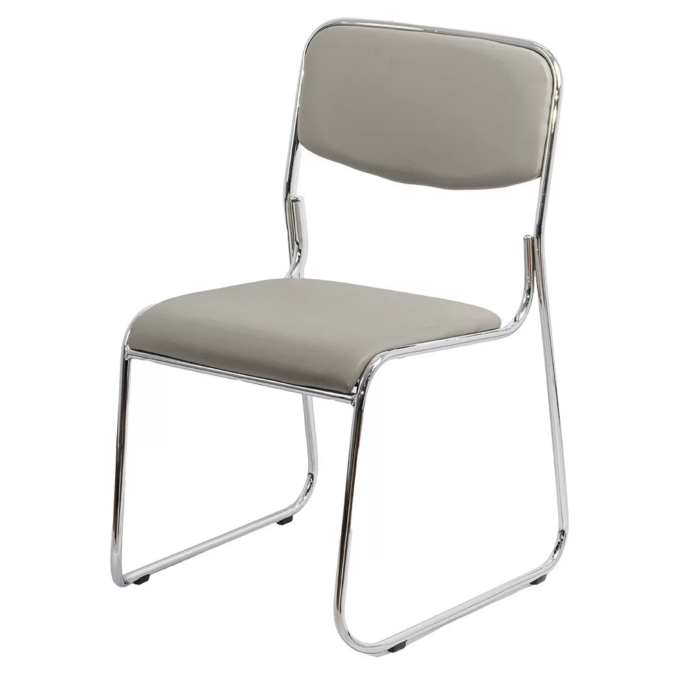 Scaun de conferinta cromat, stivuibile [2]