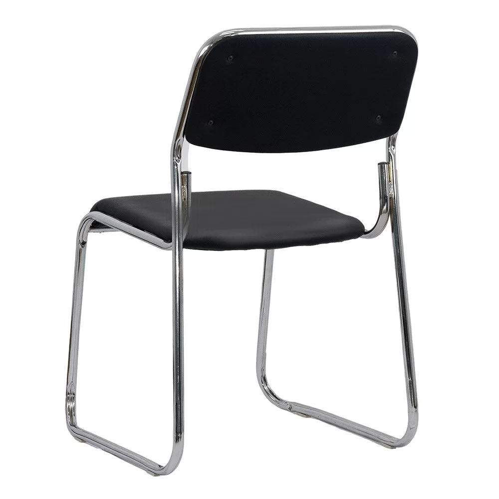 Scaun de conferinta cromat, stivuibile [2]