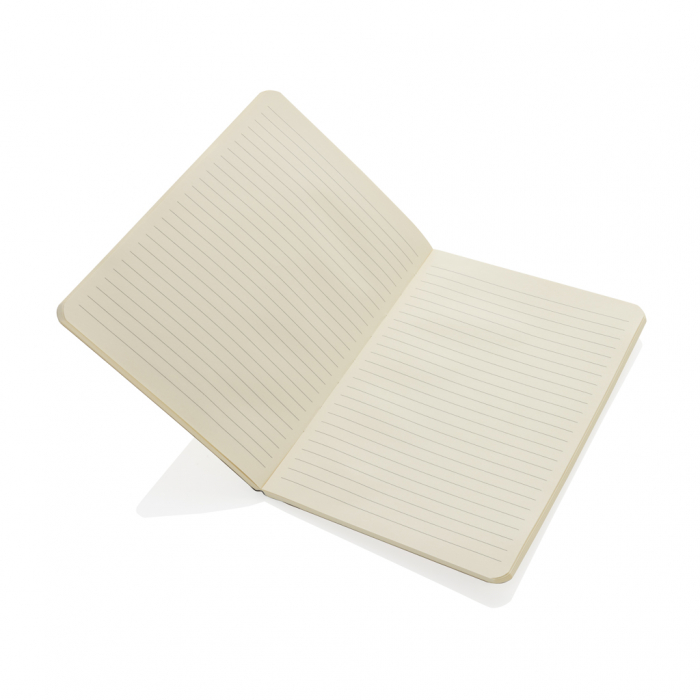 Agenda A5 Scribe din bambus FSC® – 160 pagini dictando crem, eco-friendly [4]