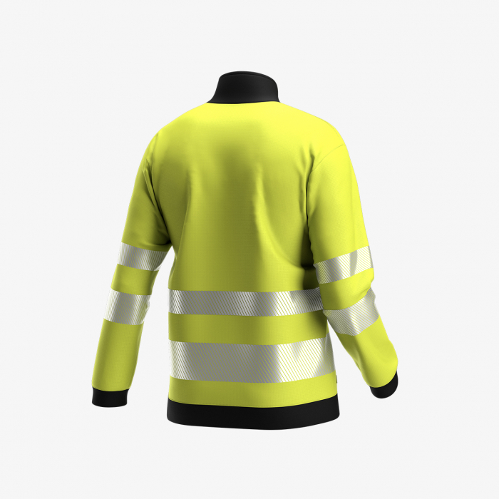 Hanorac hi-vis cu dungi reflectorizante, SCUTI, unisex, Safety Jogger [5]