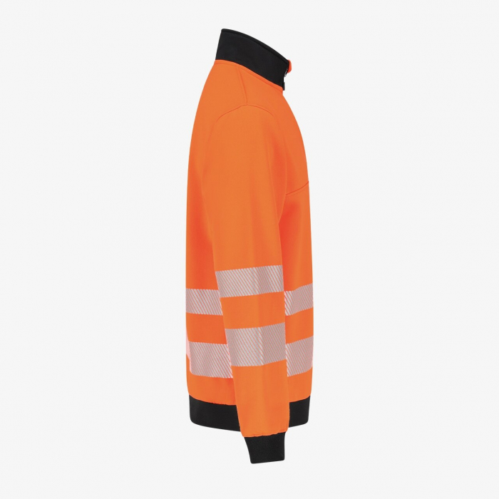 Hanorac hi-vis cu dungi reflectorizante, SCUTI, unisex, Safety Jogger [3]