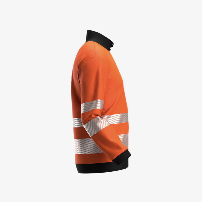 Hanorac hi-vis cu dungi reflectorizante, SCUTI, unisex, Safety Jogger [6]