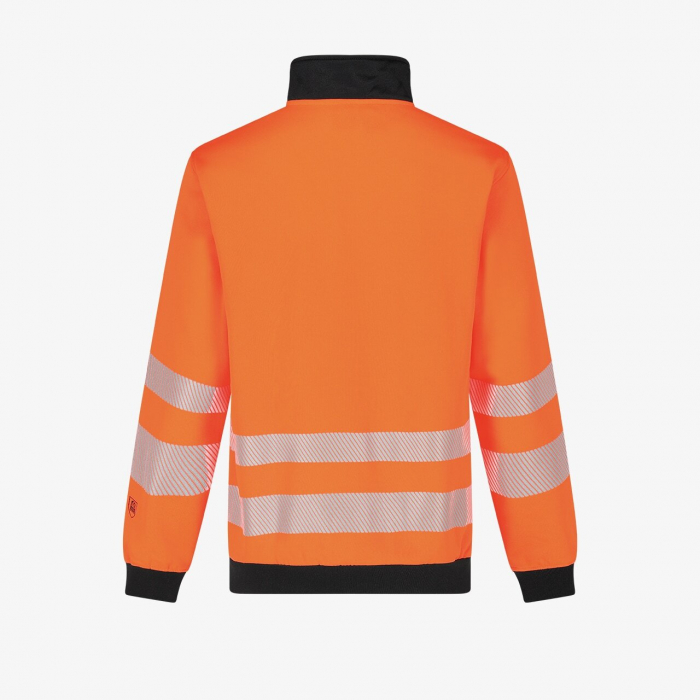 Hanorac hi-vis cu dungi reflectorizante, SCUTI, unisex, Safety Jogger [2]