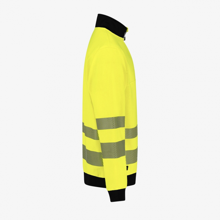 Hanorac hi-vis cu dungi reflectorizante, SCUTI, unisex, Safety Jogger [3]