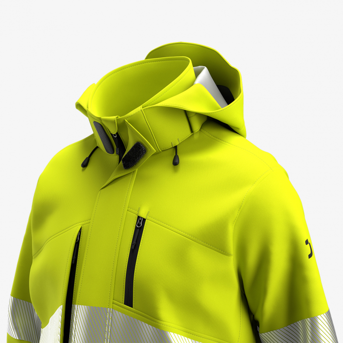 Geaca hi-vis SCUTI SSHELL JKT, barbati, Safety Jogger [2]