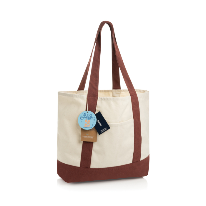Geanta tote SHOP LOCAL AWARE™ din bumbac reciclat [2]
