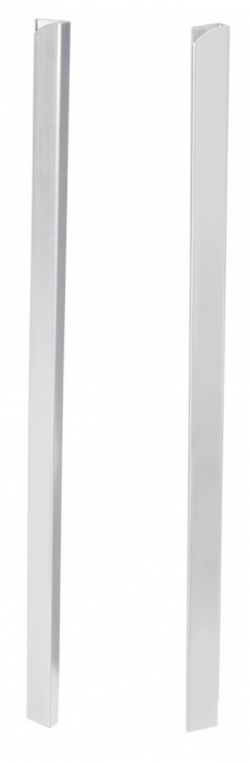 Sina legare documente GBC, plastic, A4, 5 mm, 20 coli, 25 buc/set, alb [2]