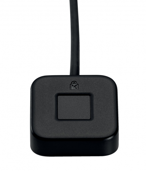 Sistem autentificare Kensington, pe baza de amprenta, cu fir, 1.2 m, conexiune USB-A, negru [4]