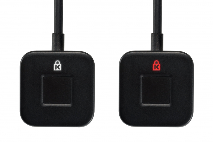 Sistem autentificare Kensington, pe baza de amprenta, cu fir, 1.2 m, conexiune USB-A, negru [7]