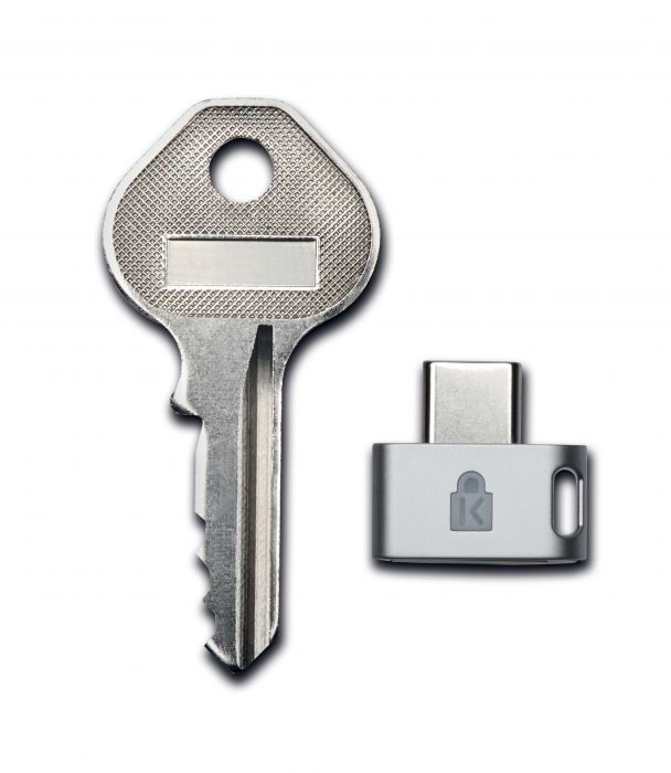 Sistem autentificare Kensington, pe baza de amprenta, wireless, conexiune USB-C, negru [9]