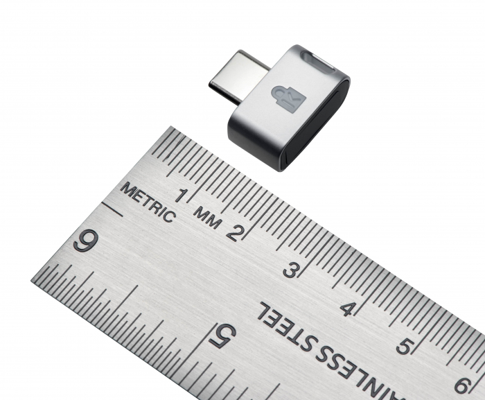 Sistem autentificare Kensington, pe baza de amprenta, wireless, conexiune USB-C, negru [8]