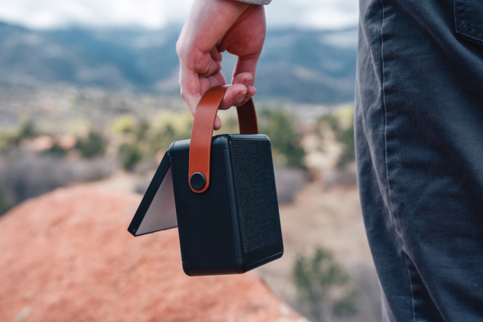 Boxa portabila solara Skywave RCS din plastic reciclat, 12W, BT 5.3, IPX5 [18]