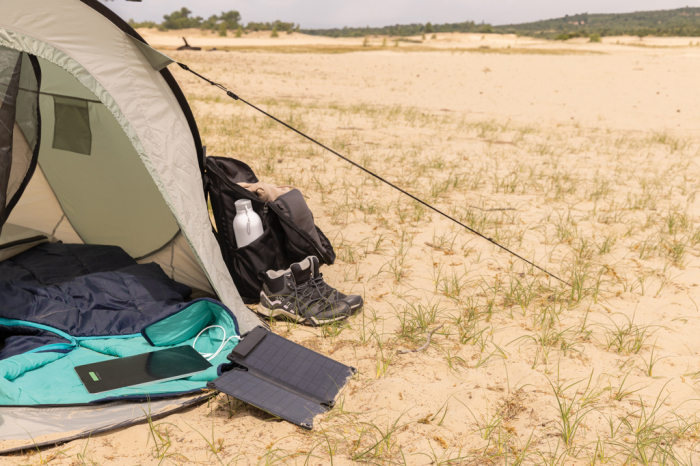 Panou solar portabil pliabil 10W USB-A/USB-C IPX6 Solarpulse [14]