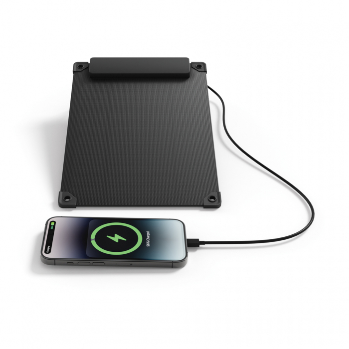 Panou solar portabil 5W USB-A/USB-C IPX6, Solarpulse [3]