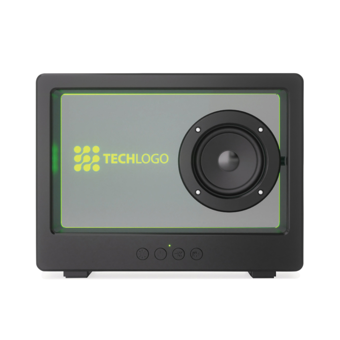 Boxa Soundclear transparenta 5W, RGB, personalizabila cu logo luminos [5]