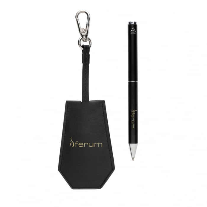 Set cadou Swiss Peak Tula suport chei si pix reciclat [7]